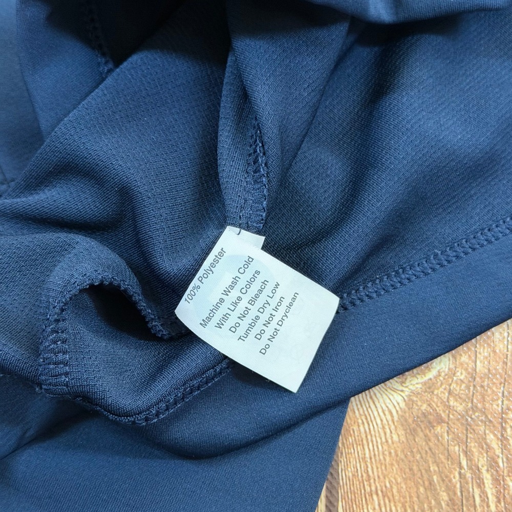 Twillory Athleisure T Shirt Mens Extra Large Navy Blue Performance Tee - Picture 5 of 9
